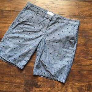 J. Crew Blue Polka Dot Women's Shorts